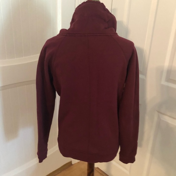 Zella Women’s Small Maroon full-zip Sweatshirt - Picture 2 of 6